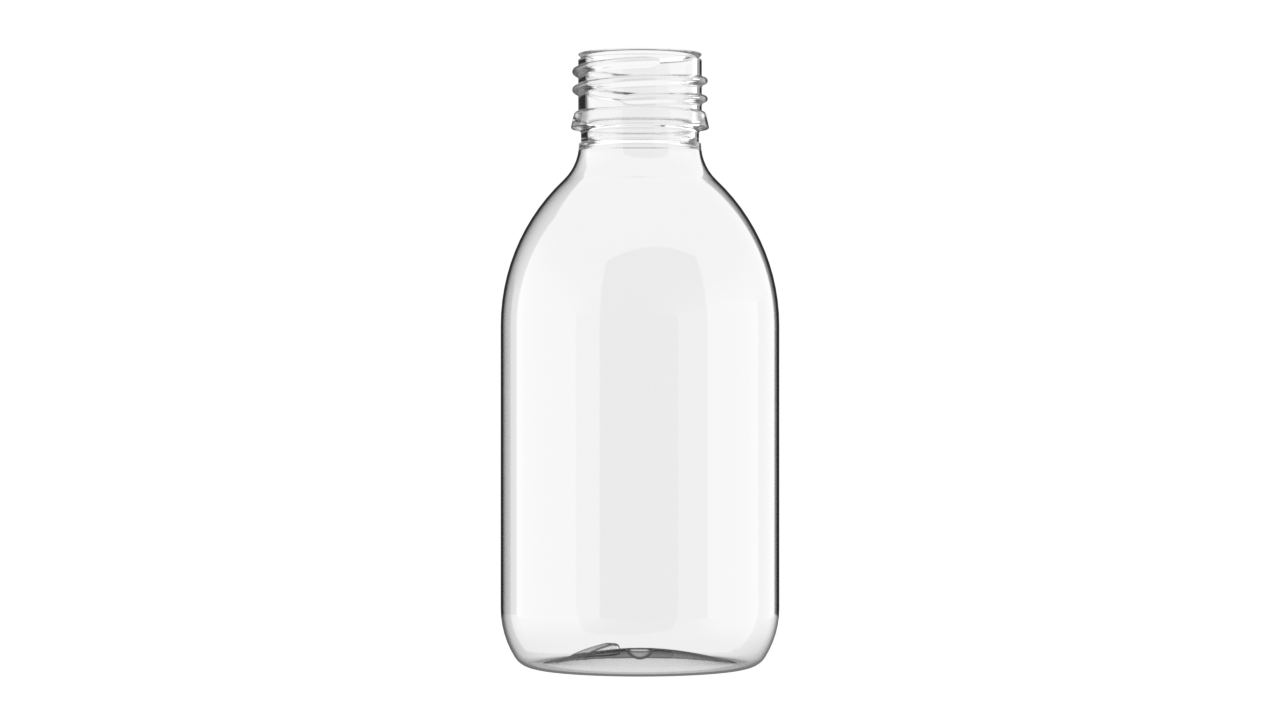Флаконы PET серии "PHARMA SIROP", горло 28ROPP 4