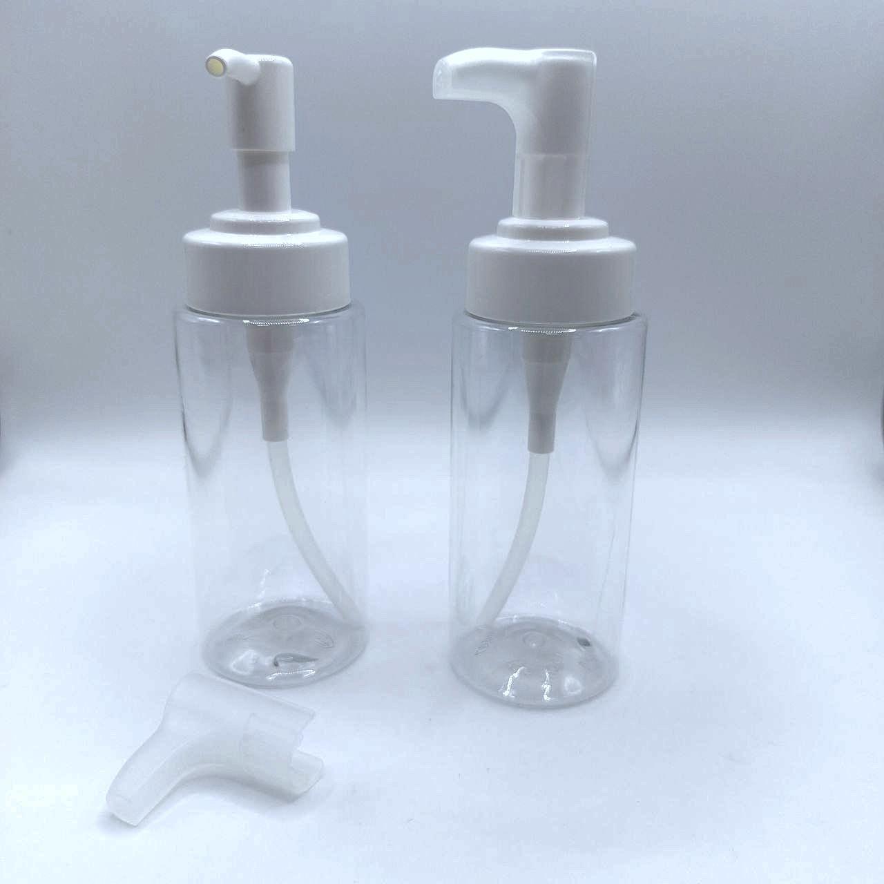 Флакон 150 ml. PET натуральный, 24/410 (BU667) в комплекте с дозатором 7