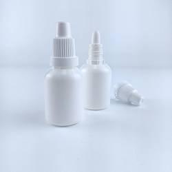 Флакон FARM 25 ml. белый в комплекте с крышкой и дозатором - АКЦИЯ